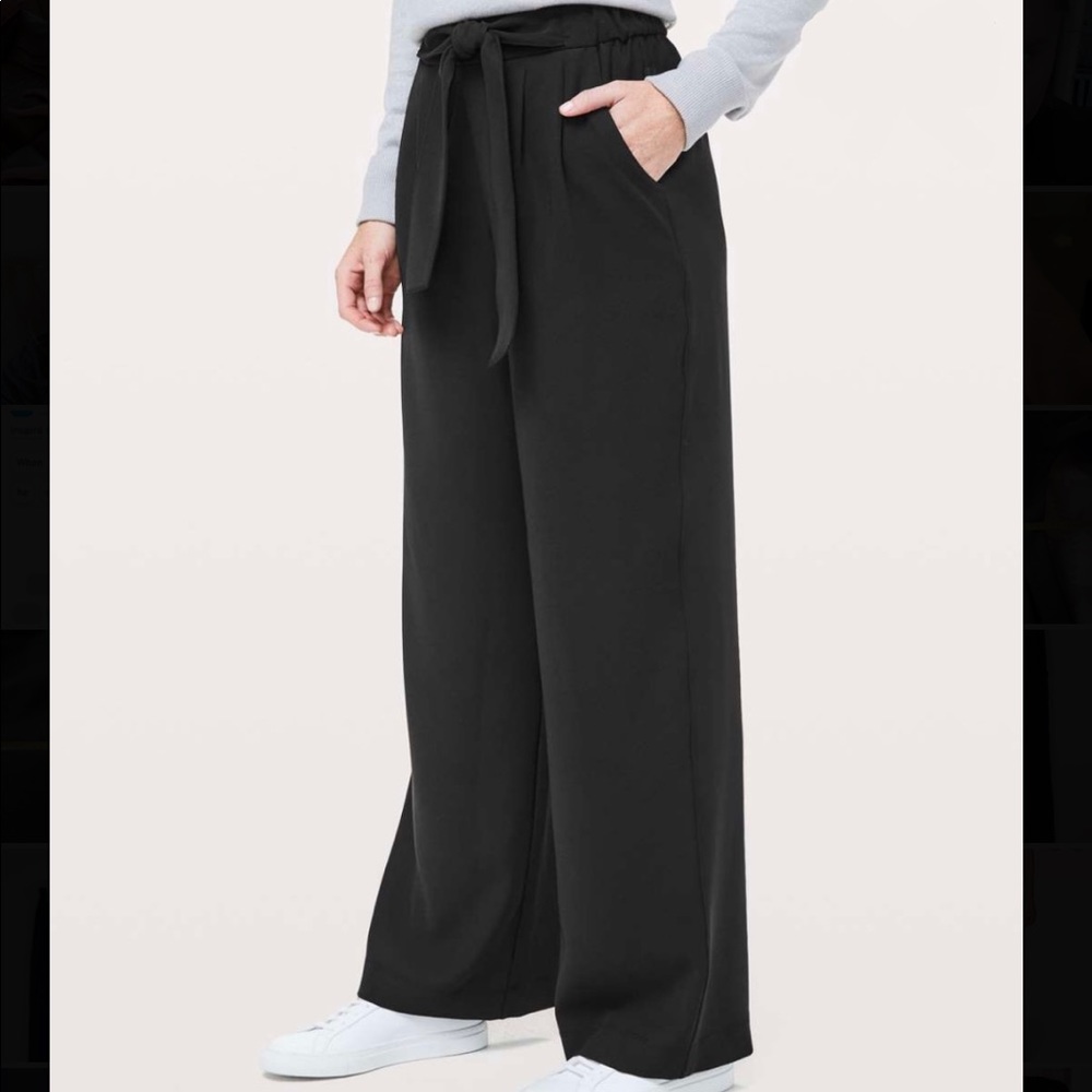 Lululemon Noir Pant Black Size 12 EUC